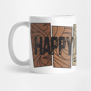 Happy Mondays Retro Pattern Mug